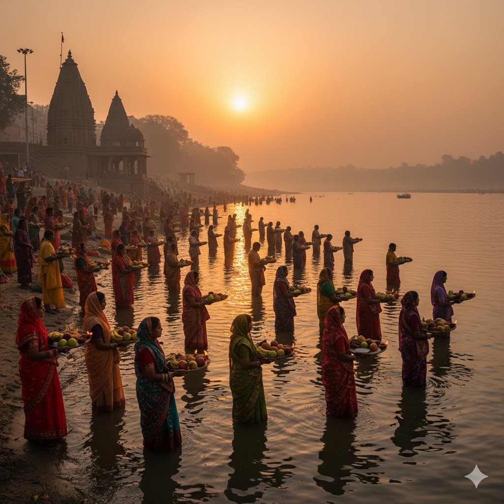 भगवान सूर्य और छठी, उषा मइया‌ को समर्पित पर्व छठ पूजा