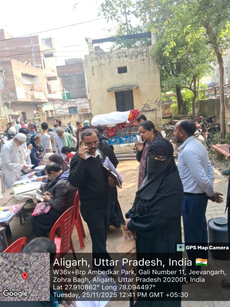 मतदाता सूची के विशेष गहन पुनरीक्षण (एसआईआर) कार्य को कराने में जुटा नगर निगम