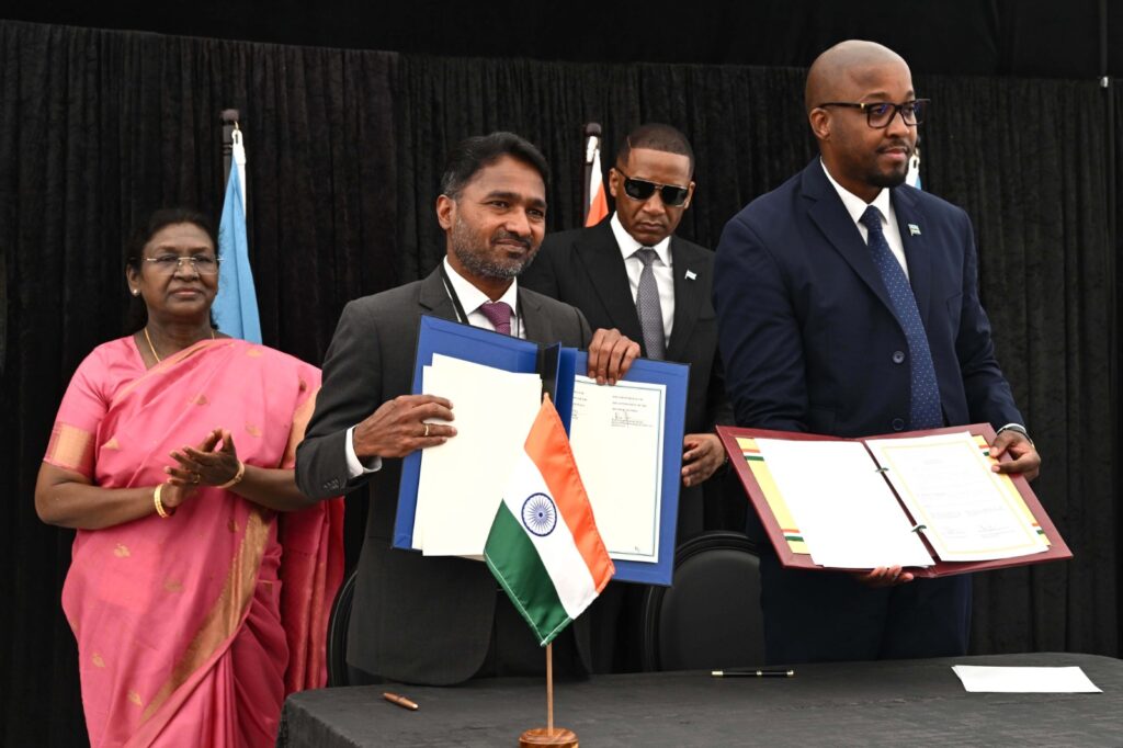 राष्ट्रपति द्रौपदी मुर्मु की ऐतिहासिक बोत्सवाना यात्रा : भारत-बोत्सवाना संबंधों में नए युग की शुरुआत