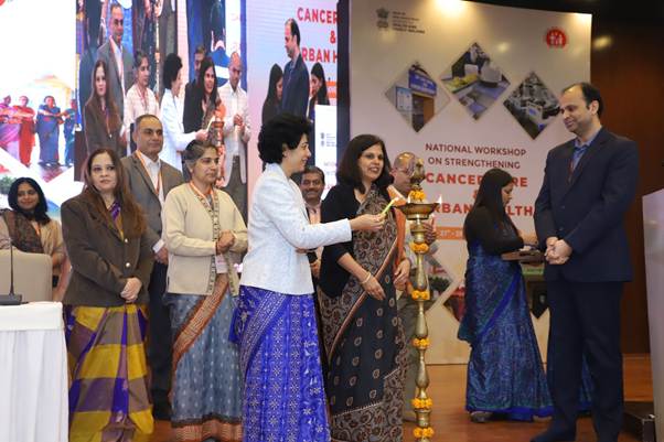 कैंसर देखभाल और शहरी स्वास्थ्य सुधार की दिशा में मंत्रालय का राष्ट्रीय संकल्प