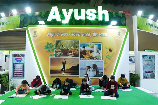 भारतीय अंतरराष्ट्रीय व्यापार मेला 2025 में ‘आयुष मंडप’ बना मुख्य आकर्षण