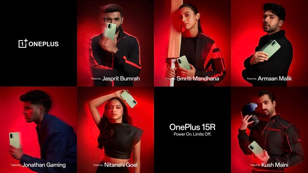 OnePlus Onboards Jasprit Bumrah, Smriti Mandhana, Jonathan Gaming, Armaan Malik, Kush Maini, and Nitanshi Goel as brand ambassadors