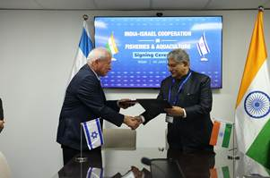 मत्स्य पालन और जलीय कृषि में भारत–इज़राइल सहयोग को नई मजबूती