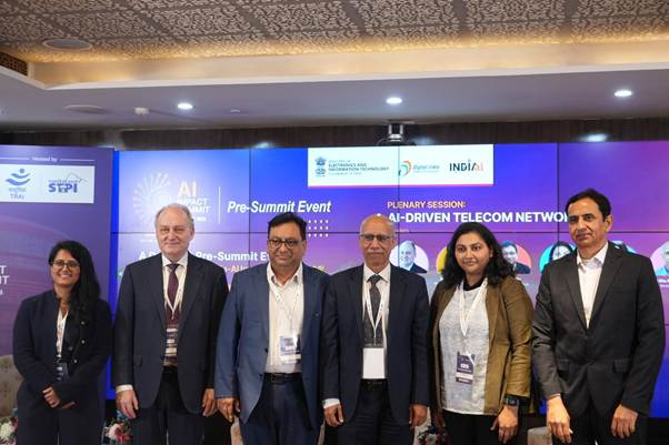 दूरसंचार में कृत्रिम बुद्धिमत्ता पर केंद्रित इंडिया एआई इम्पैक्ट समिट 2026 का पूर्व शिखर कार्यक्रम आयोजित