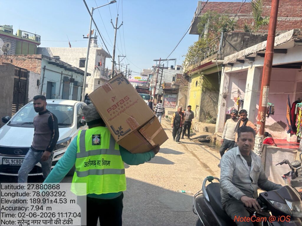 सिंगल यूज़ प्लास्टिक बिक्री पर नगर निगम ने की कार्रवाई