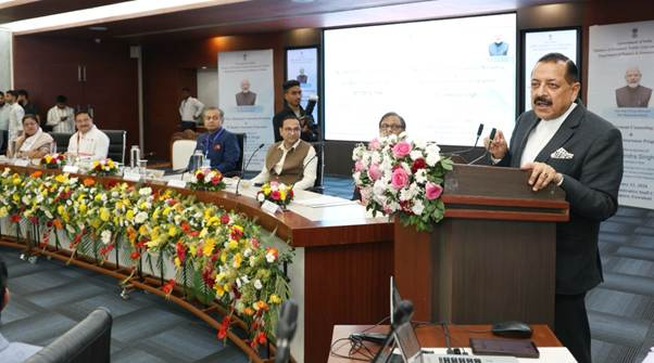 पूर्वोत्तर में शांति और विकास का नया परिदृश्य स्पष्ट: गुवाहाटी में डॉ. जितेंद्र सिंह का संबोधन