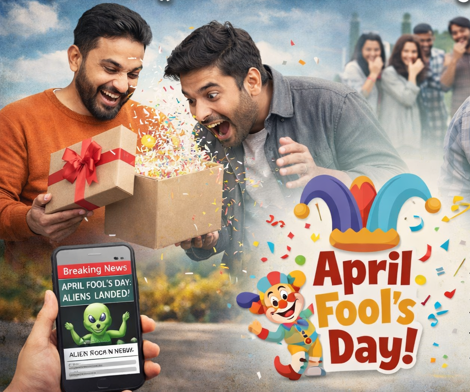 1 अप्रैल – अप्रैल फूल दिवस