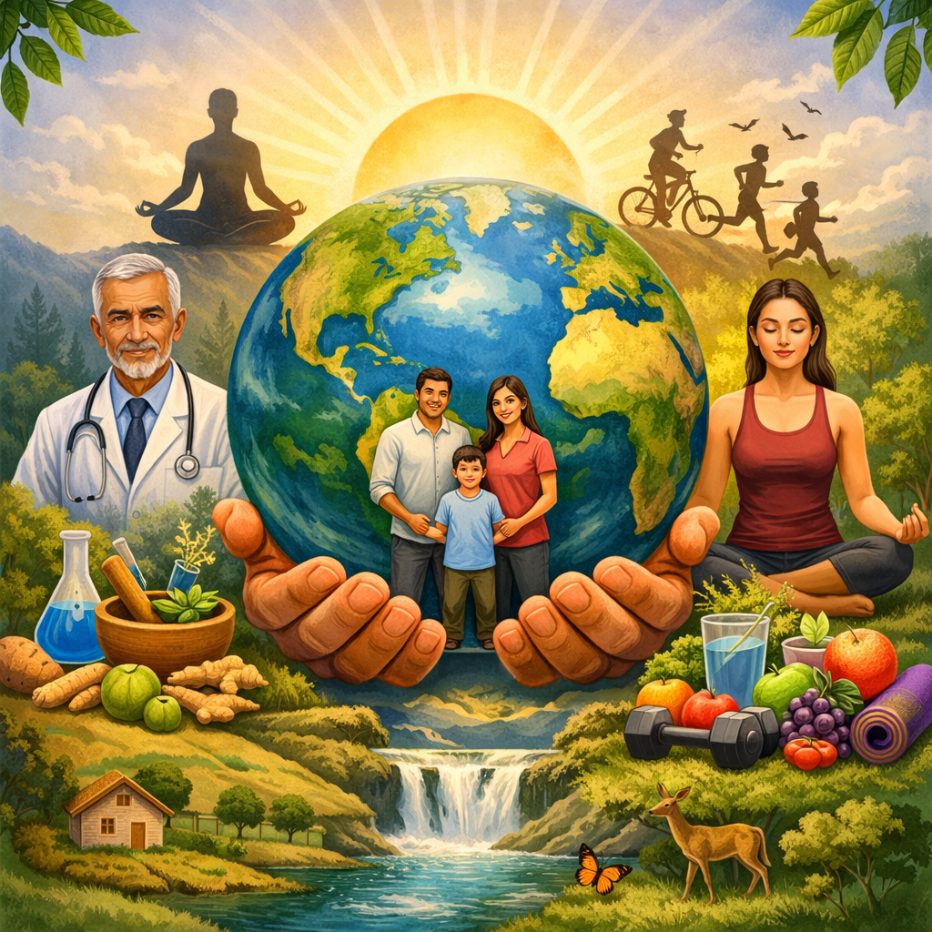 स्वास्थ्य: सभ्यता की स्थिरता, समाज की शक्ति और व्यक्ति की सबसे बड़ी पूँजी